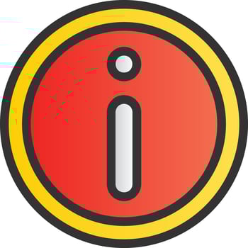 Info Vector Icon Design
