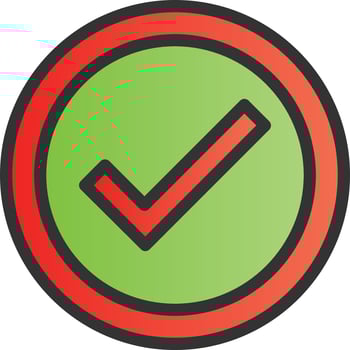 Check Circle Vector Icon Design