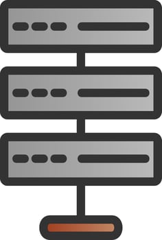 Server Vector Icon Design