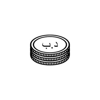 Bahrain Currency Icon Symbol, Bahraini Dinar, BHD Sign. Vector Illustration