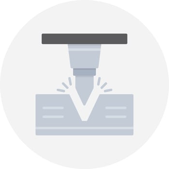 Bending Creative Icon Design vector