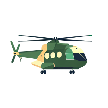 Modern flat design of Transport public transportable helicopter for transportation in city. png