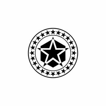 star illustration logo vector