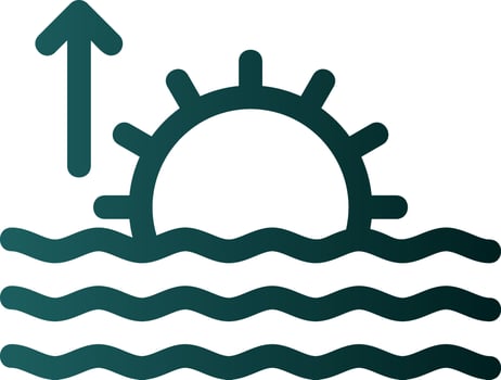 Sunrise Vector Icon Design