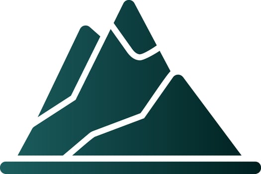 Mountains Vector Icon Design