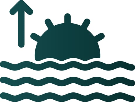 Sunrise Vector Icon Design