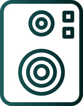 Speaker Vector Icon Design
