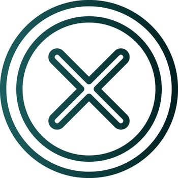 Cross Vector Icon Design
