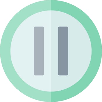 Pause Vector Icon Design
