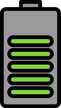 Battery Vector Icon Design
