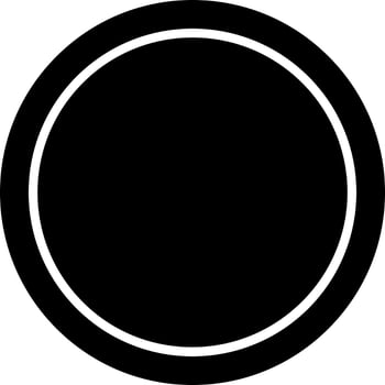 Circle Vector Icon Design