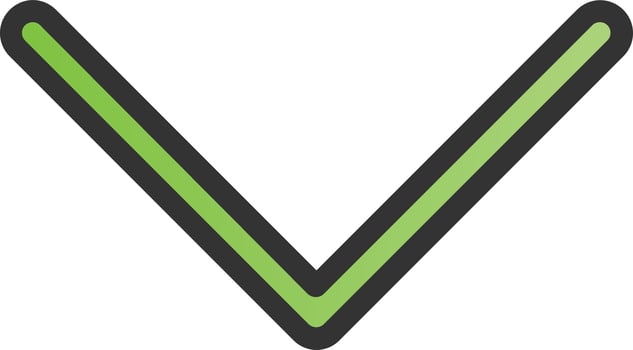 Down Vector Icon Design