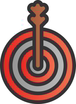 Target Vector Icon Design