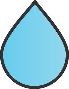 Droplet Vector Icon Design