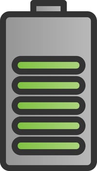Battery Vector Icon Design