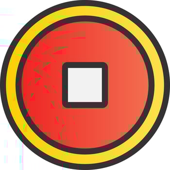 Stop Vector Icon Design