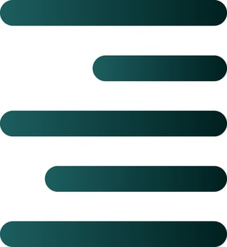 Align Vector Icon Design