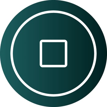 Stop Vector Icon Design