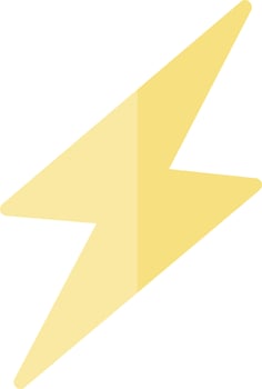 Zap Vector Icon Design