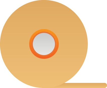 Adhesive Tape Vector Icon Design