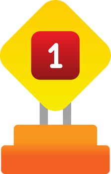 Reward Line Vector Icon Design