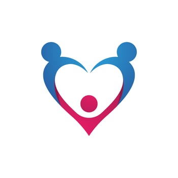 Community, network and social icon vector