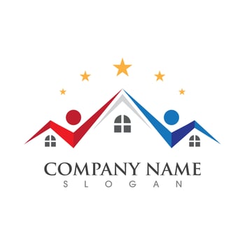 Property and Construction Logo design vector