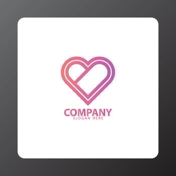 creative business logo minimalist design idea vector