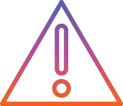 Alert Vector Icon Design