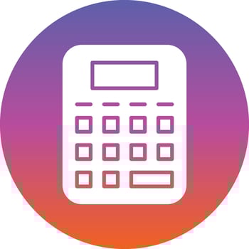 Calculator Vector Icon Design