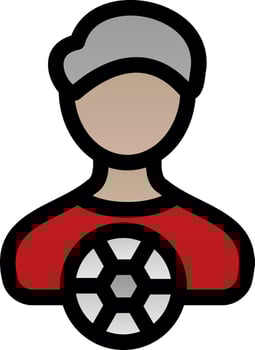 Player Vector Icon Design