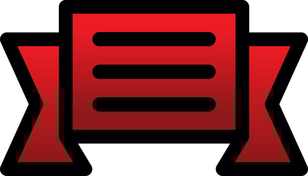 Banner Vector Icon Design