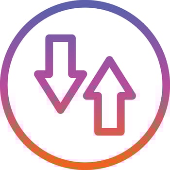 Swap Vector Icon Design