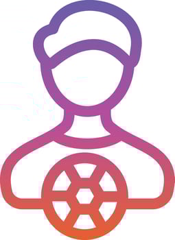 Player Vector Icon Design