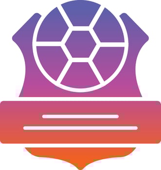 Football Club Vector Icon Design
