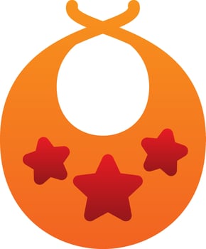 Bib Vector Icon Design