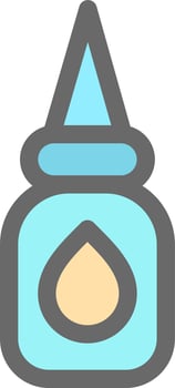 Nasal Aspirator Vector Icon Design