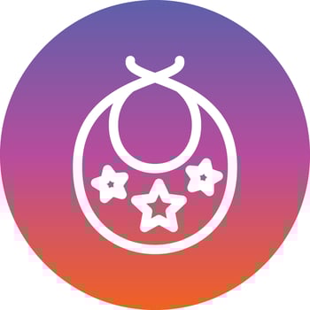 Bib Vector Icon Design