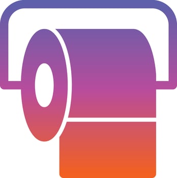 Tissue Paper Vector Icon Design
