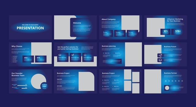 business presentation template design backgrounds and page layout design for brochure, book, magazine, annual report and company profile, with info graphic elements graph design concept vector