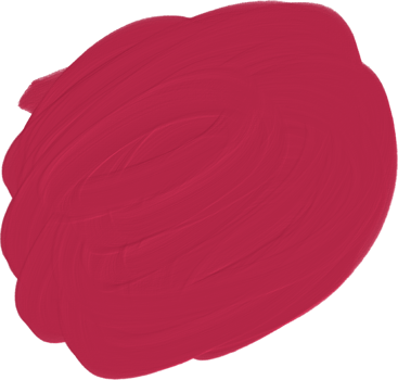 oil brush stroke viva magenta color of the year textured badge background png