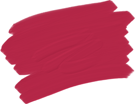 oil brush stroke viva magenta color of the year textured badge background png