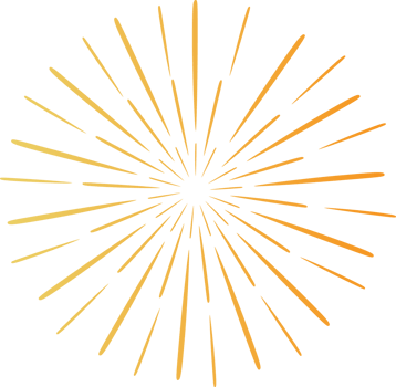 Fireworks New Year Element png