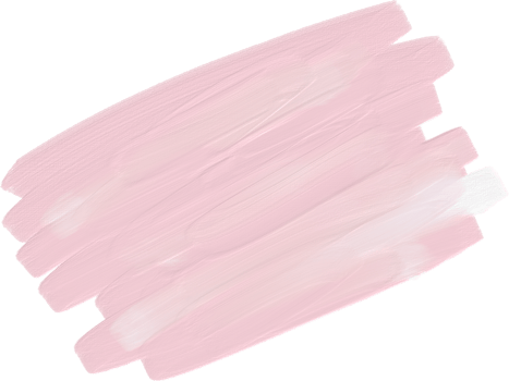 pink oil brush stroke badge grunge textured background png