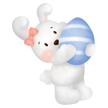 watercolor Easter rabbit. png