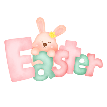 watercolor Easter rabbit. png