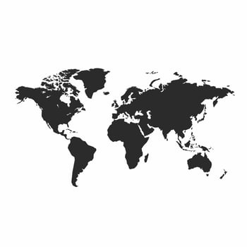 World map vector design
