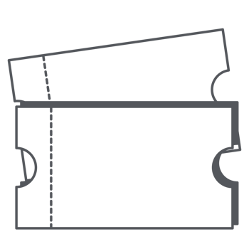 Sticker Ticket Bullet Journal Line Art png