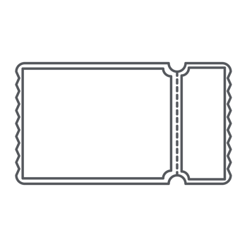 Sticker Ticket Bullet Journal Line Art png