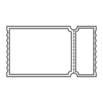 Sticker Ticket Bullet Journal Line Art png